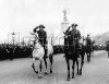 World War One - General Monash saluting Queen Alexandra passing the Palace Gates. Circa 1915 .jpg
