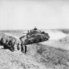 13 Tank crossing tank ditch at Wadi, war book, diary and story.jpg